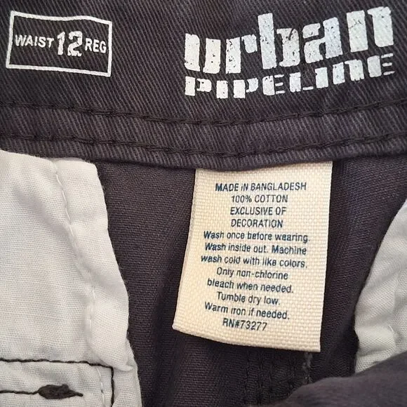NWT Urban Pipeline Boys Cargo Shorts Max Wear Adjustable Waist Ultimate Twill 12 - Picture 6 of 9